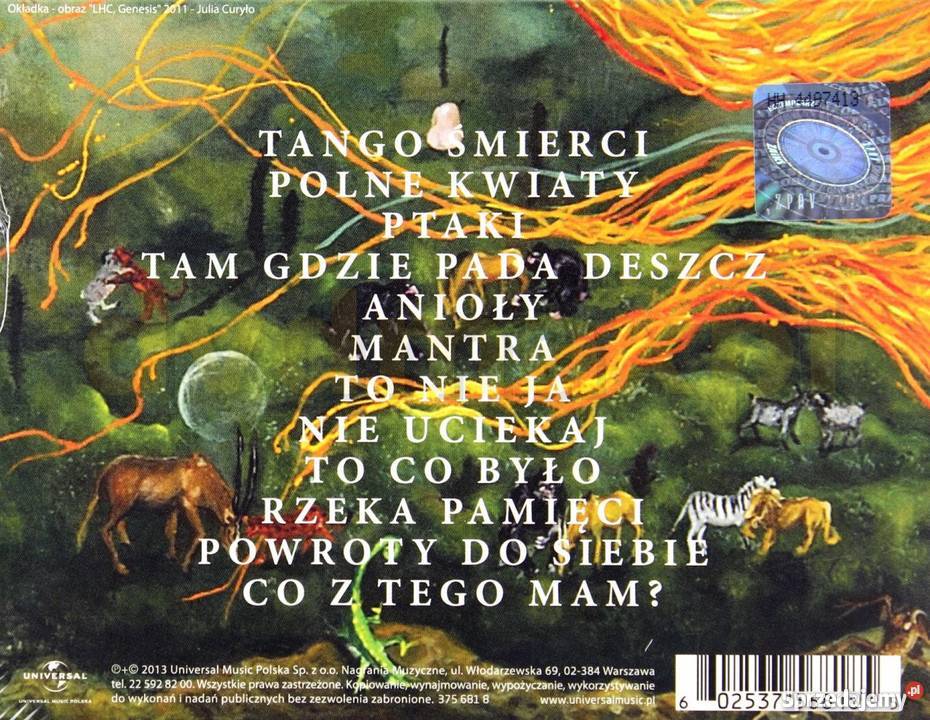 ANIA RUSOWICZ Genesis CD NowaFolia lubuskie Gorzów Wielkopolski sprzedam