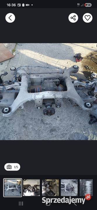 Zawieszenie tylnie z dyfrem bmw f10 25