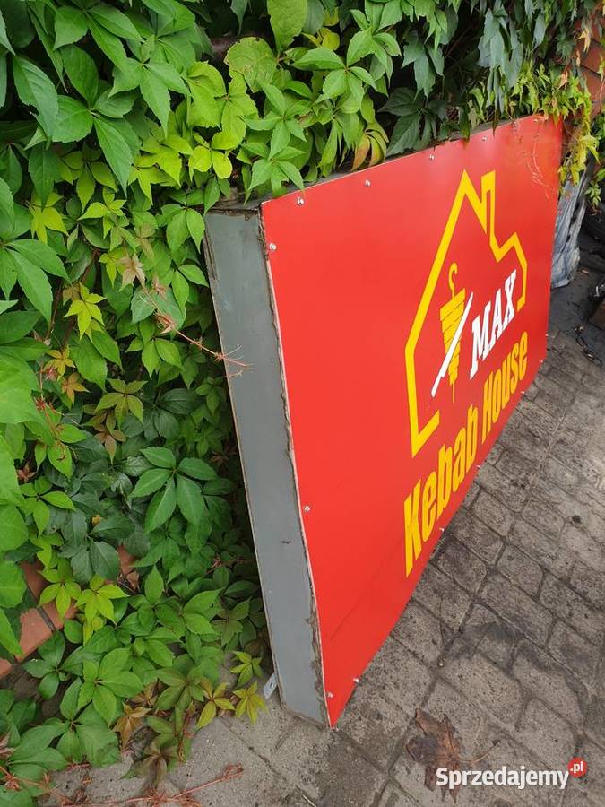 Kaseton reklamowy podświetlamy 100x200x10 Dobre Miasto sprzedam