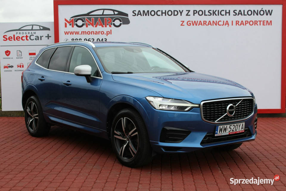 Volvo XC 60 RDESIGN 20 D4 190 AWD Salon lakier metallic XC 60 Włocławek