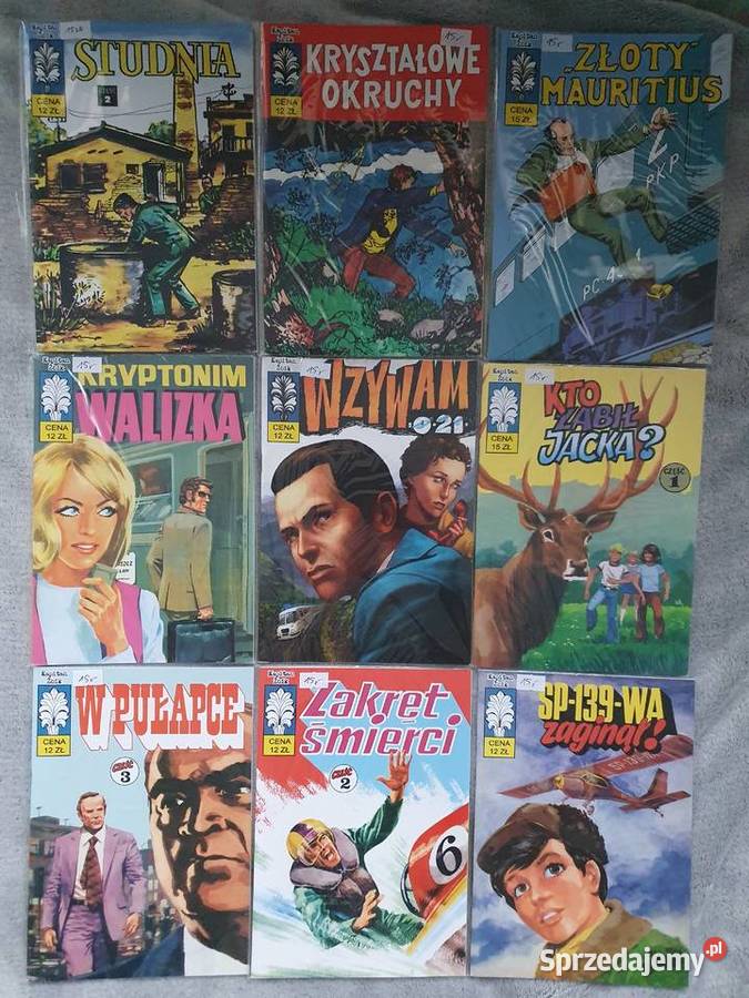 Kapitan Żbik zestaw 20 komiksów różne tytuły Gdynia sprzedam