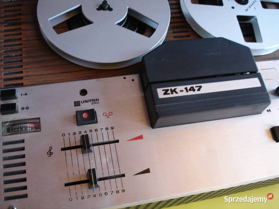 Magnetofon szpulowy UNITRA ZK147 Zielona Góra