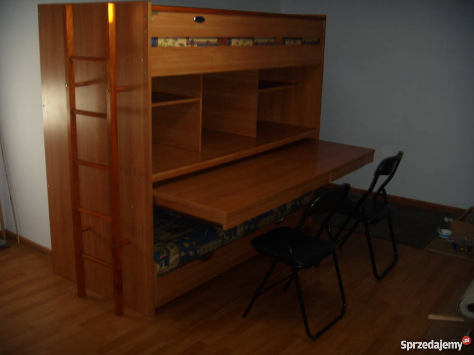 Łóżko piętrowe VOX Safari Duo biurko Katowice sprzedam