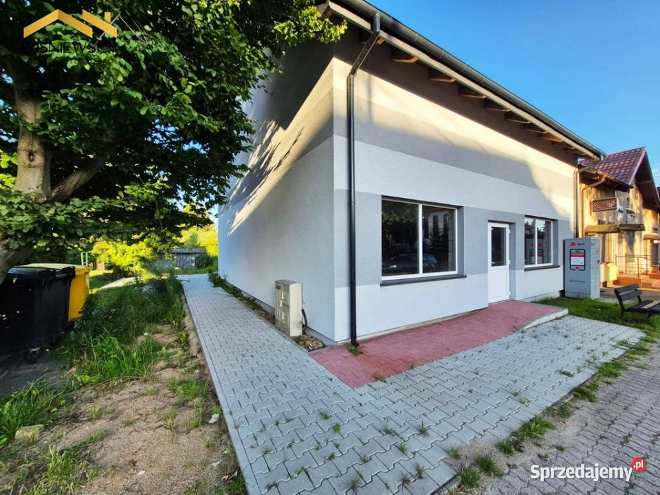 Morąg lokal usługowy z częścią mieszkalną 2125zł/m2