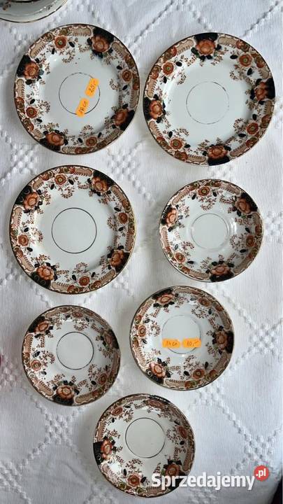 Talerzyk Stara angielska porcelana Bez sygnatury Gdańsk