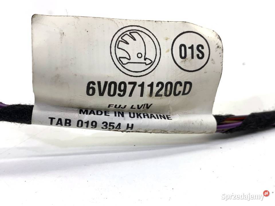 WIĄZKA DRZWI PRZÓD LEWY SKODA FABIA III podkarpackie