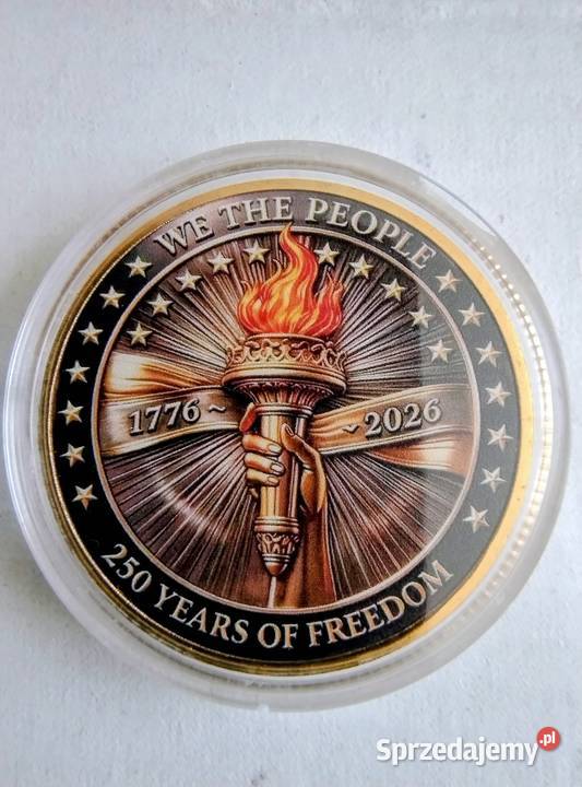 Pamiątkowy medal USA śląskie Żory