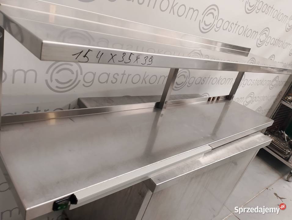 Półka podwójna Komat 154x35x39 z oświetleniem dolnośląskie Wrocław