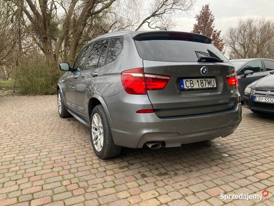 BMW X3 20d Xdrive M Pakiet 184 2011r X3 kujawsko-pomorskie Bydgoszcz