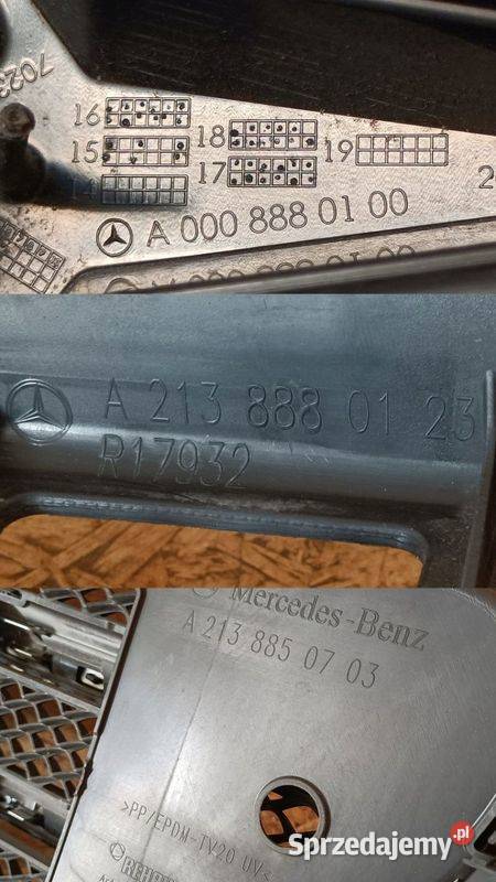 MERCEDES E KLASA W213 GRILL KRATKA ATRAPA Karoseria Pleszew sprzedam