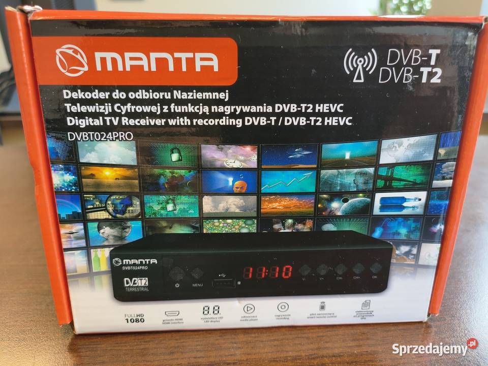 Dekoder DVBT2 Manta
