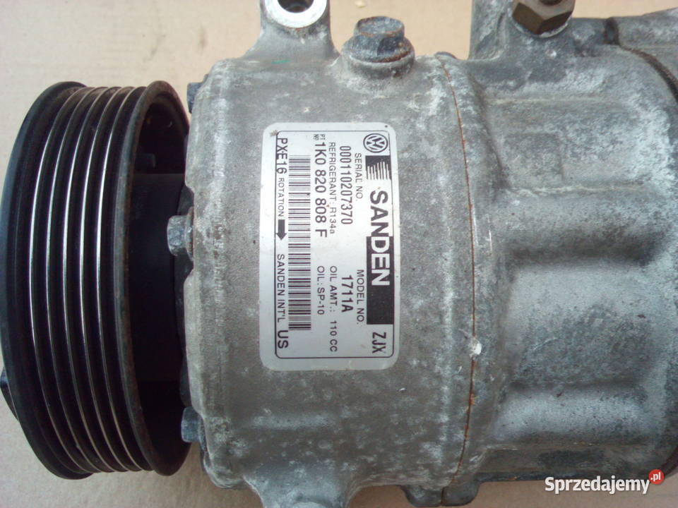 VW Golf Passat Jetta koło sprzegiełko kompresora wielkopolskie Turek