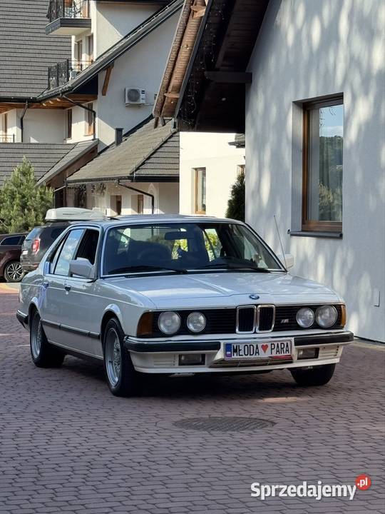 Piękne BMW 7 do ślubu i na wesele Wynajem z Rzeszów