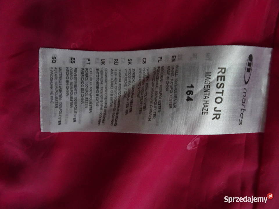 dziewczęca kurtka przejściowa Martes rozmiar 164 dziewczynka Warszawa