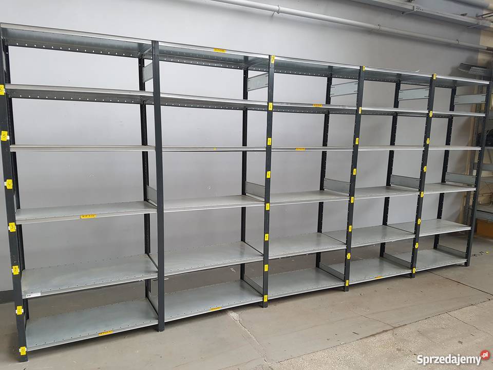 REGAŁ metalowy STS 505x230x50 30półek Dzierżoniów