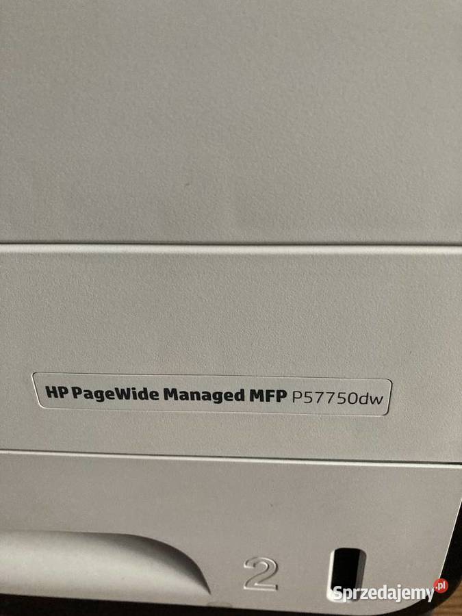 Sprzedam drukarkę HP MFP P 57750dw Druk w kolorze