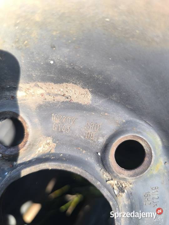 Felgi stalowe 16 5x112 ET43 VW Skoda Seat dolnośląskie