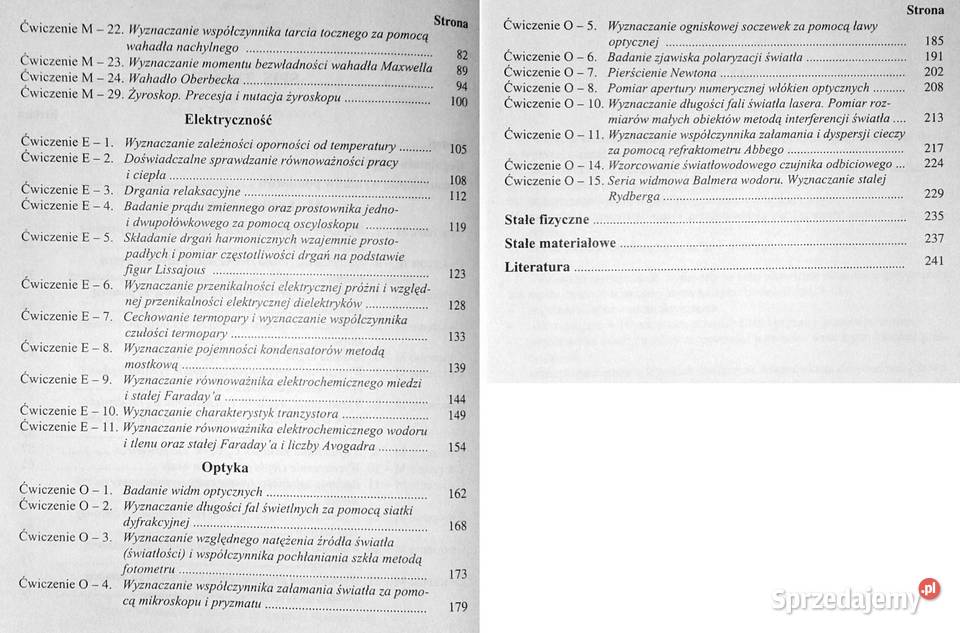 Ćwiczenia laboratoryjne z fizyki Irena Lasocka Rok wydania 2004 lubelskie Chełm