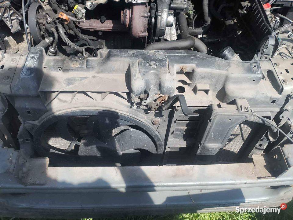 Komplet chłodnic z wentylatorem peugeot 407 SW Szamocin