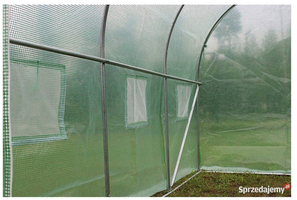 Tunel Foliowy Ogrodowy 25x4 PREMIUM SZKLARNIA