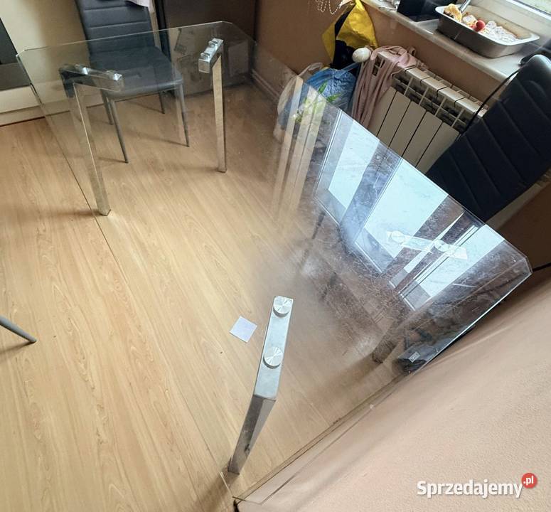 Stół kuchenny 149x80 6 krzeseł Łańcut
