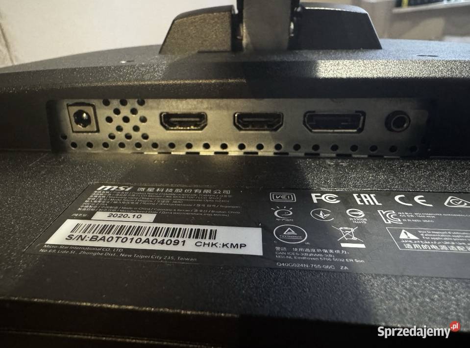 Monitor MSI Optix G24 Curved Tarnobrzeg sprzedam