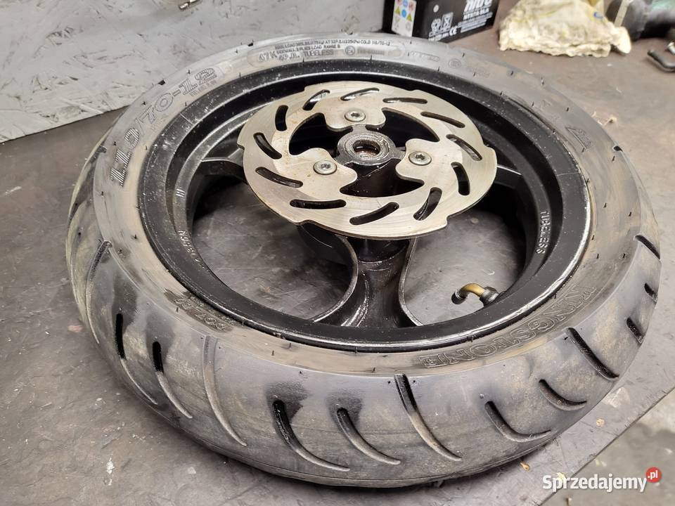 Koło przód przednie 12 Romet keeway skuter china Lublin
