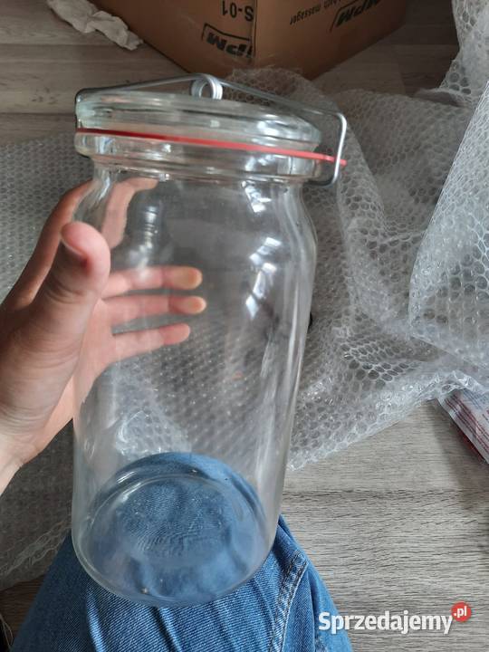 Niemieckie stare słoiki WECK różne rozmiary warmińsko-mazurskie Pasłęk