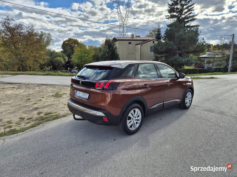 Peugeot 3008 2017r 16Hdi 120 Serwis Automat Nowe ASR (kontrola trakcji) Góra Puławska sprzedam