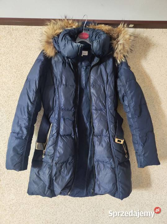 Lemotion puchowa kurtka płaszcz z kapturem jenot Rozmiar 38(M) Kielce sprzedam