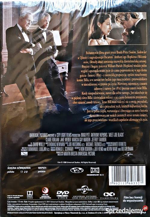 JOE BLACK BRAD PITT fantasy wielkopolskie Kalisz