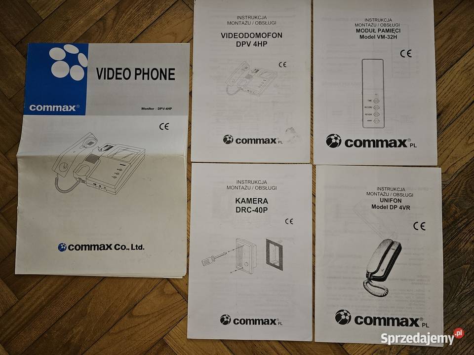 Słuchawka wewnetrzna unifon intercom Commax sprzedam