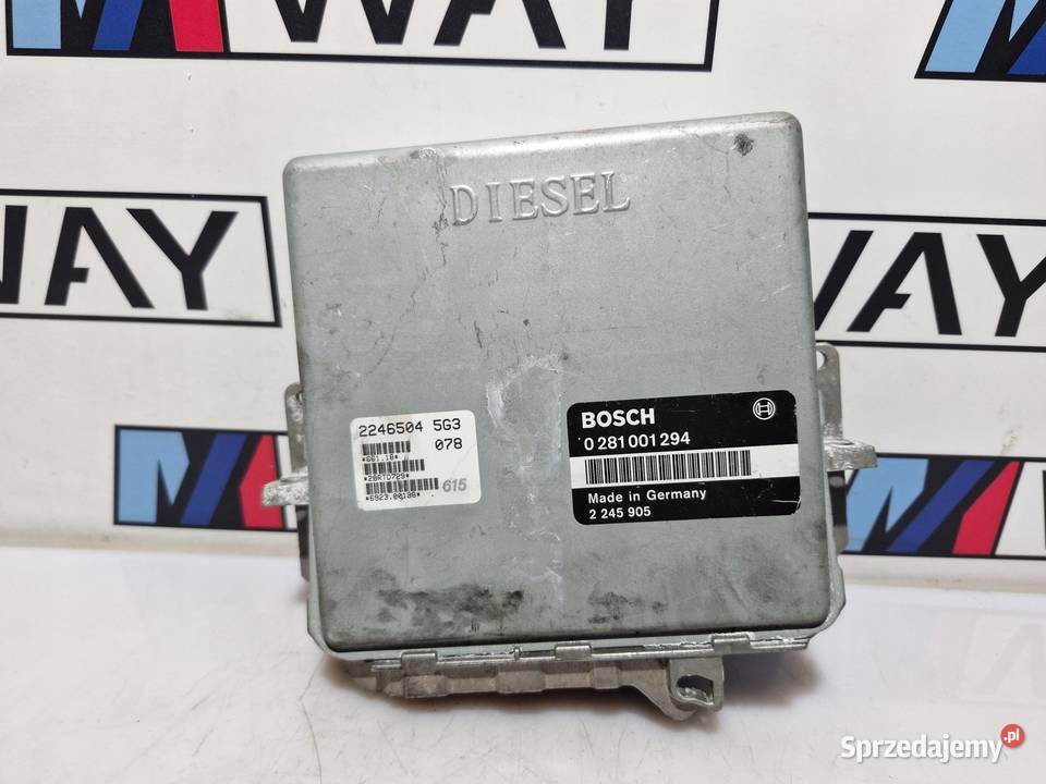 BMW E32 E34 MODUŁ STEROWNIK SILNIKA 2245905 osobowe Motoryzacja dolnośląskie