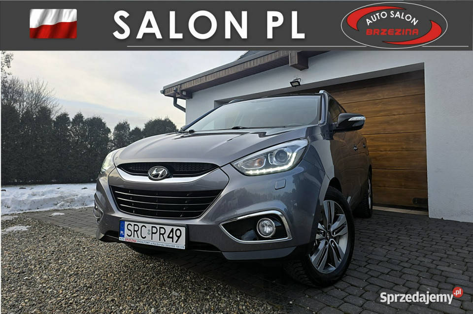 Hyundai ix35 serwis ASO automat panorama dach szary Rydułtowy