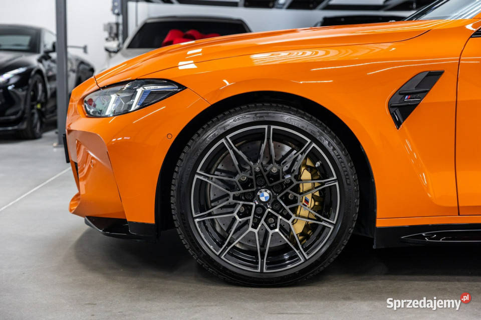 BMW M4 Competition Individual Fire Orange małopolskie Węgrzce
