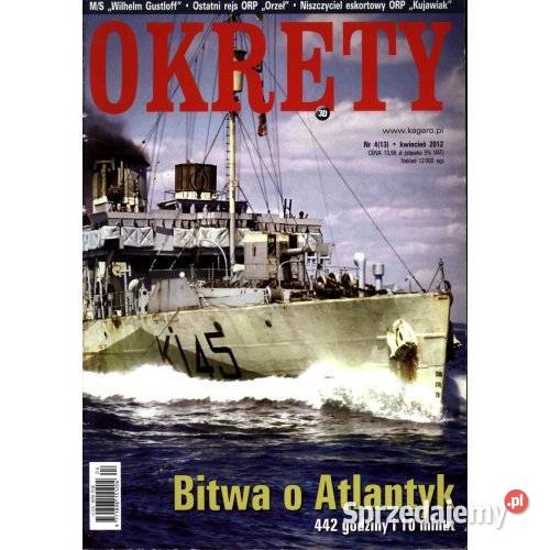 Okręty 42012 ORP Orzeł Wilhelm Gustloff Bitwa o