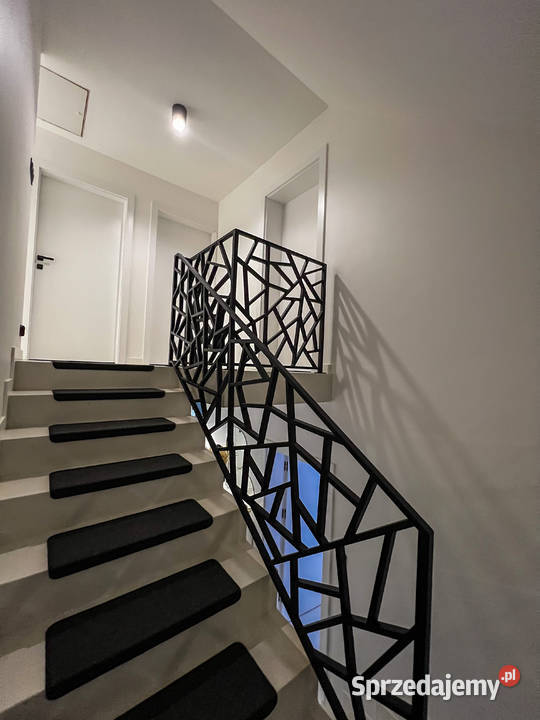 Balustrada wewnętrzna loft industrial nowoczesna Kraków