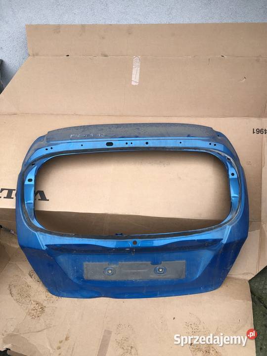 Ford Fiesta mk7 0817 Klapa Bagażnika Tył Tylna śląskie