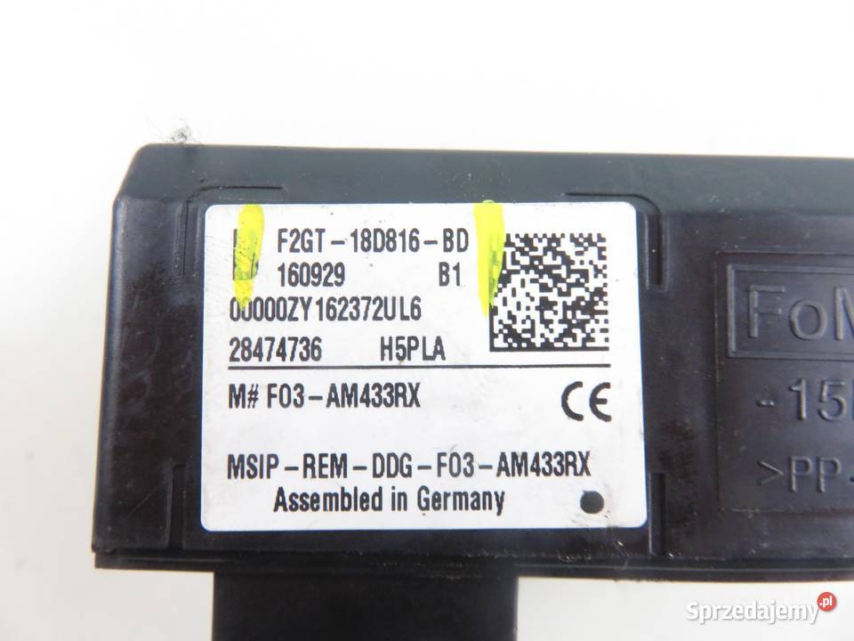 MODUL KEYLESS FORD S II CJ WA6 F2GT18D816BD Motoryzacja małopolskie
