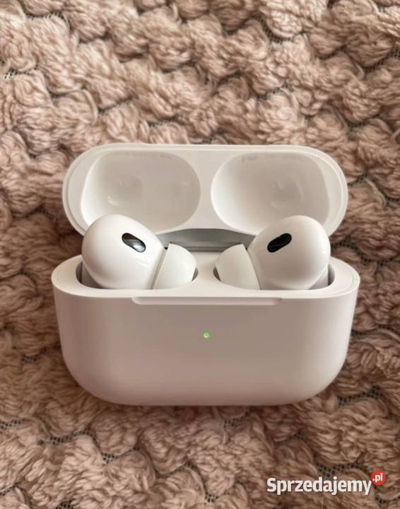 Oryginalne słuchawki Apple Air Pods Pro 2. Dowód zakupu