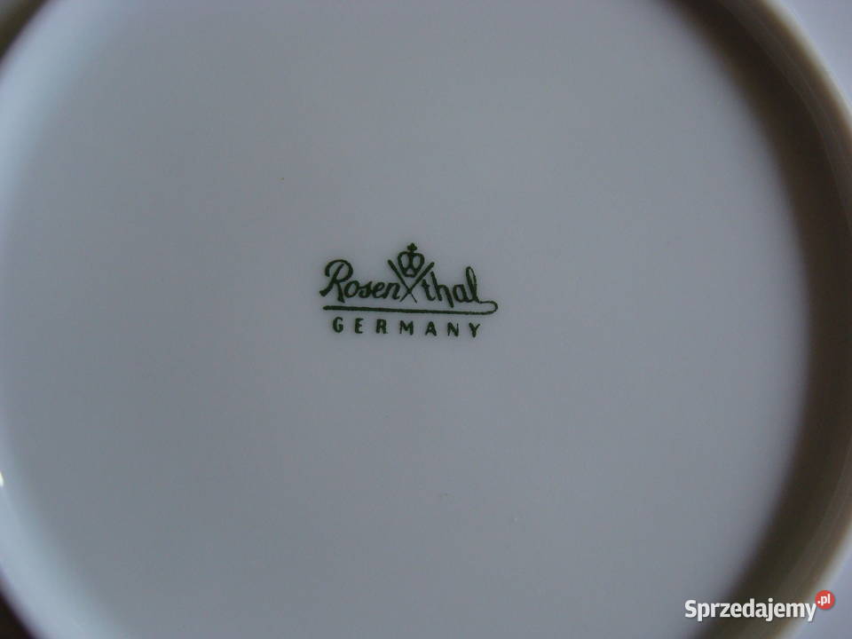 Spodek porcelana krajobraz Rosenthal Łódź