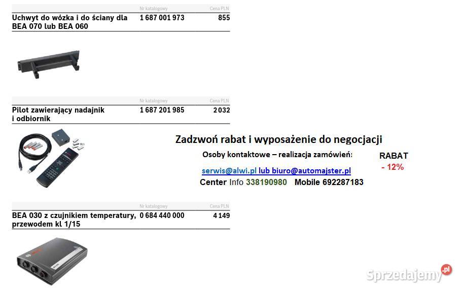 Bea 550 uni Otto z KTS 515 szafka w Bielsko-Biała