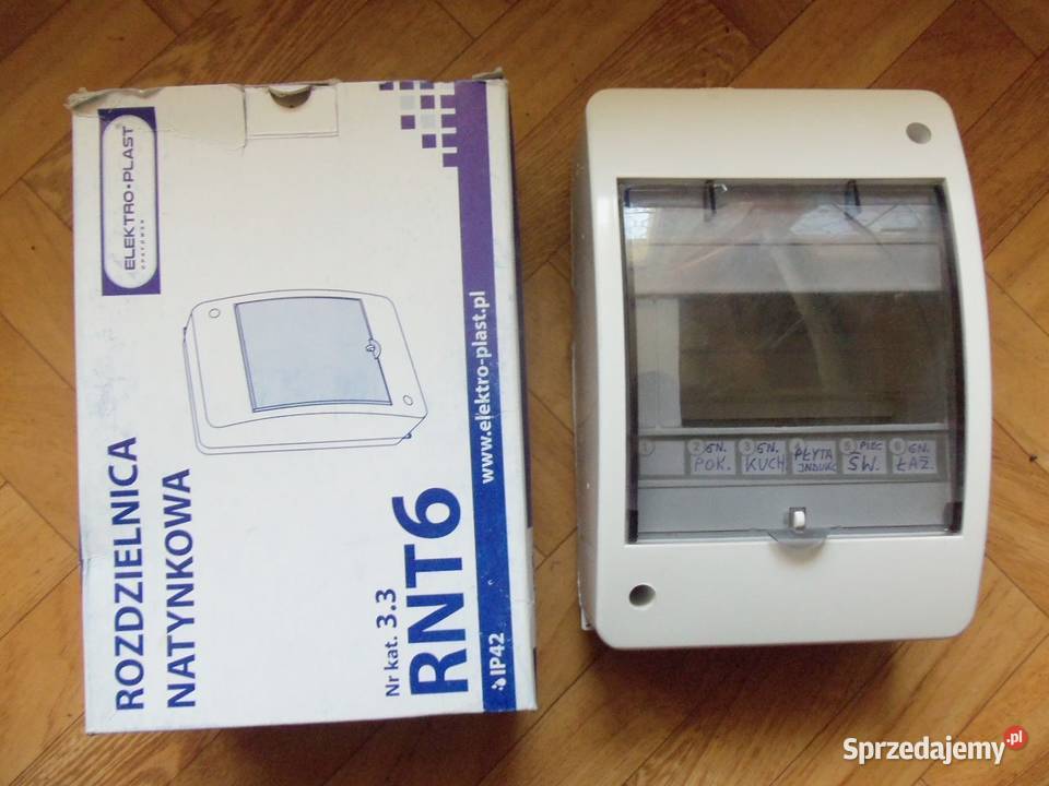 Rozdzielnica Elektroplast RNT 6 prawie nowa opolskie Głuchołazy