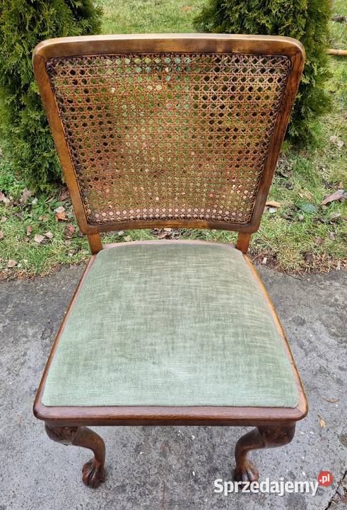 Komplet stół 2 fotele 3 krzesła w stylu Szczecin