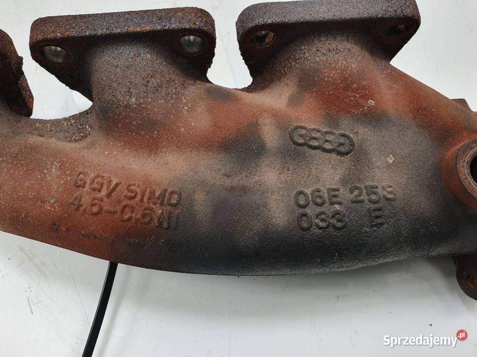 KOLEKTOR WYDECHOWY AUDI A8 D3 06E258033E osobowe Pozostałe sprzedam