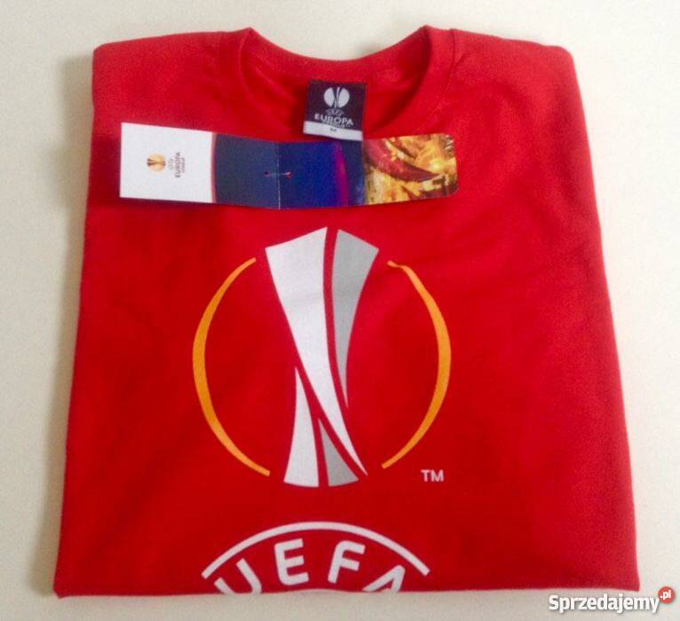 Oficjalny tshirt UEFA Europa League rozmiar M wielkopolskie Poznań