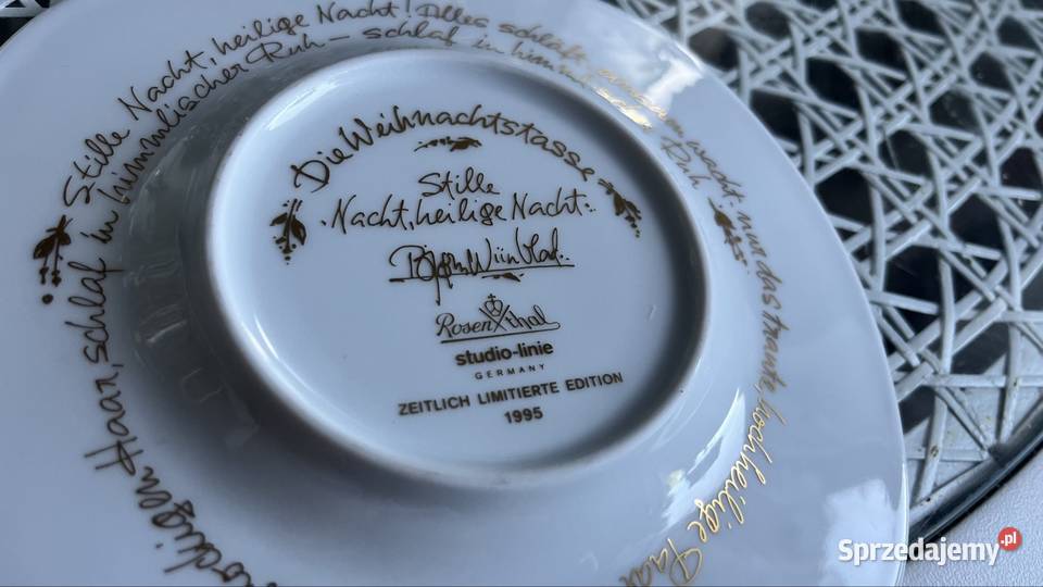Filiżanka świąteczna Rosenthal Zielona Góra