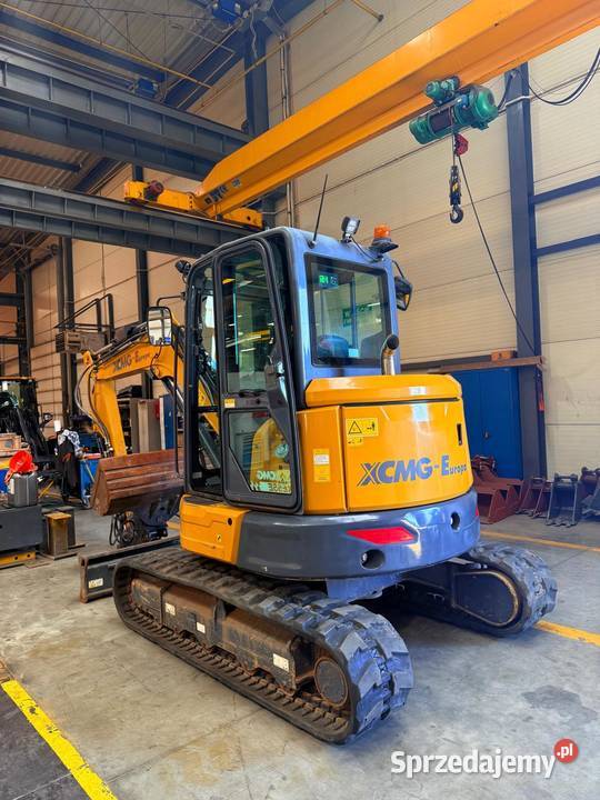 Minikoparka XCMG Model XE55E Używana 1600 MTH Warszawa sprzedam