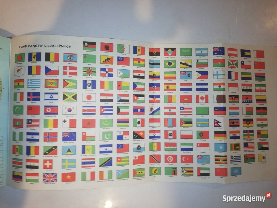 Flagi państw do kapsli Retro Vintage Warszawa