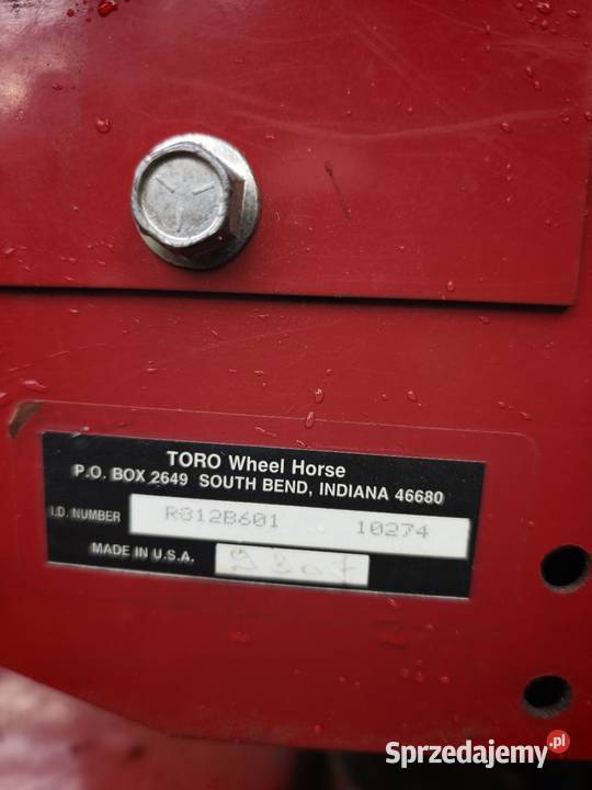 Kosiarka traktorek Toro wheel horse 1126 Traktorki Ogród mazowieckie Ruda Wolińska